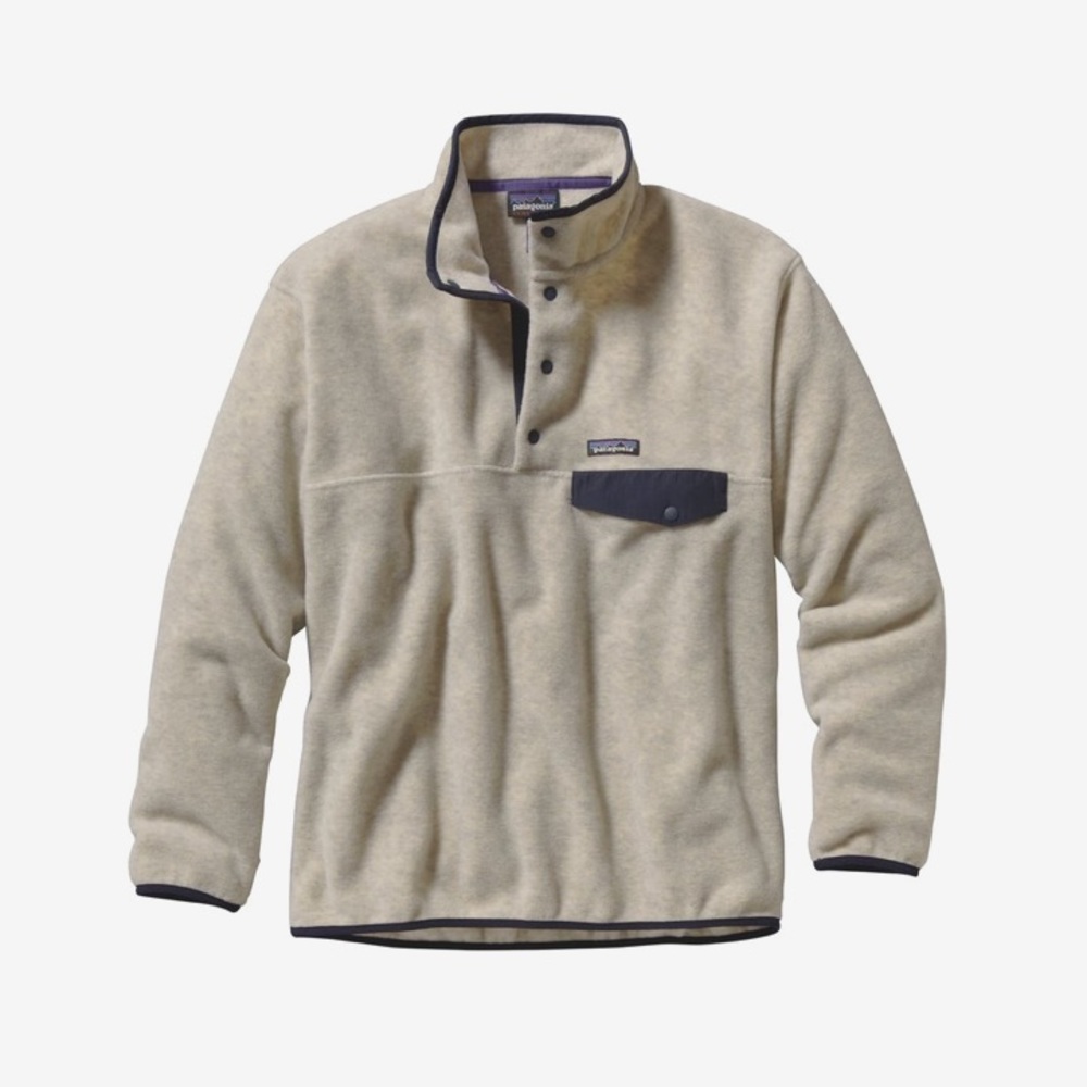 Patagonia men’s synchilla fleece pullover NWT